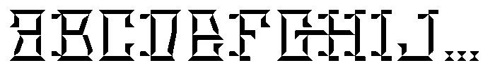 Gheno Bevel FONT