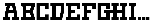 Gheno Regular Font UPPERCASE