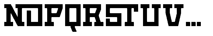 Gheno Regular Font UPPERCASE