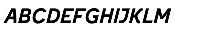 Ghid Extra Bold Italic Font UPPERCASE