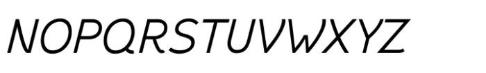 Ghid Regular Italic Font UPPERCASE