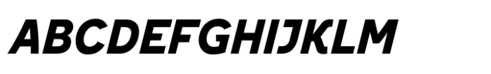 Ghid Ultra Bold Italic Font UPPERCASE
