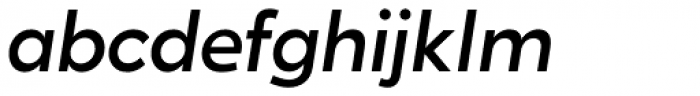 Ghino Mediumtalic Font LOWERCASE