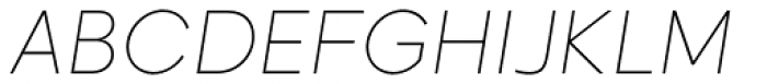 Ghino Thintalic Font UPPERCASE
