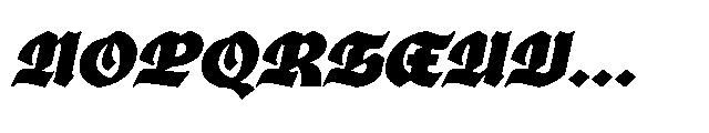 Ghivenic Extra Bold Oblique Font UPPERCASE