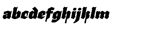 Ghivenic Extra Bold Oblique FONT