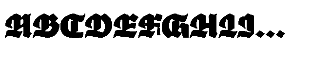 Ghivenic Extra Bold Font UPPERCASE