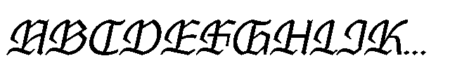 Ghivenic Extra Light Oblique Font UPPERCASE