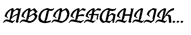 Ghivenic Light Oblique Font UPPERCASE