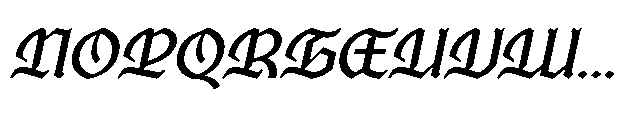 Ghivenic Light Oblique Font UPPERCASE