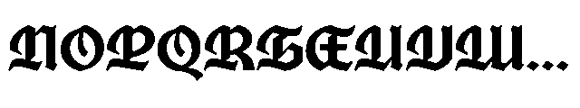 Ghivenic Medium Font UPPERCASE