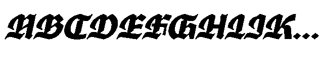Ghivenic Semi Bold Oblique Font UPPERCASE