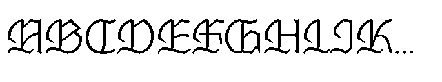 Ghivenic Thin Font UPPERCASE