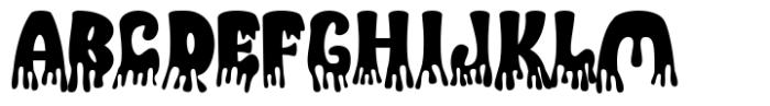 Ghoist Font UPPERCASE