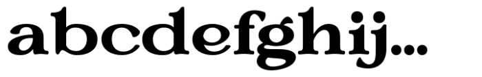 Ghola Bold Font LOWERCASE