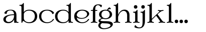Ghola Light Font LOWERCASE
