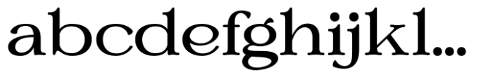 Ghola Regular Font LOWERCASE