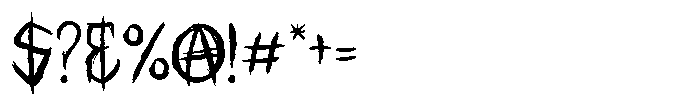Ghosoul Font OTHER CHARS