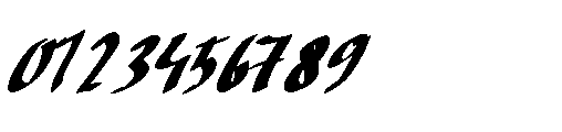 Ghost Falky Font OTHER CHARS