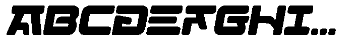 Ghost Gamer Italic FONT