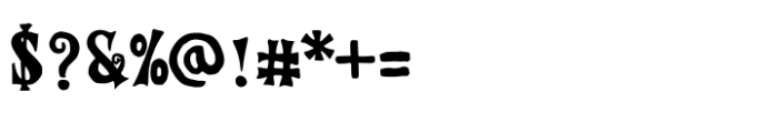 Ghost Parade Font OTHER CHARS