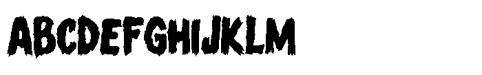 Ghost Rebellion Font UPPERCASE