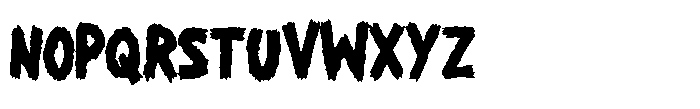 Ghost Rebellion Font UPPERCASE