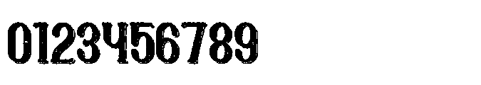 Ghost Ship Rough Shadow Font OTHER CHARS