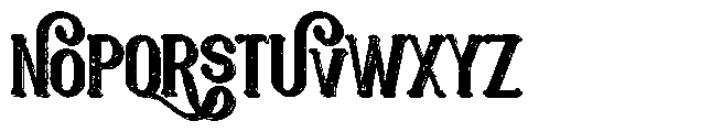 Ghost Ship Rough Shadow Font UPPERCASE