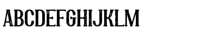 Ghost Ship Rough Font UPPERCASE