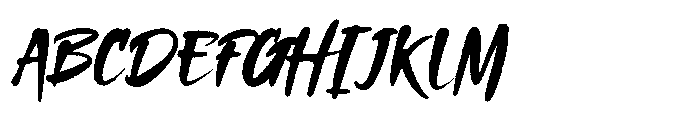 Ghost Sting Font UPPERCASE