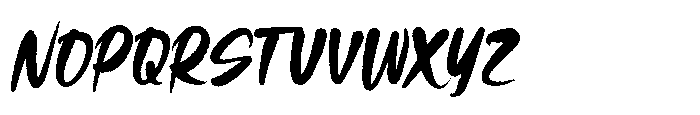 Ghost Sting Font UPPERCASE