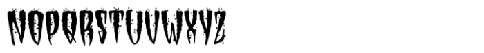 Ghost Terror Font UPPERCASE