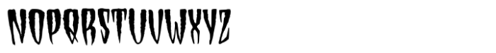 Ghost Terror Font LOWERCASE