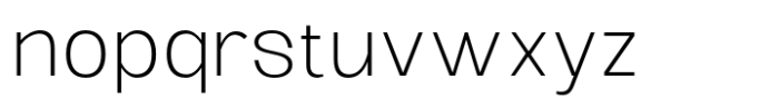 Ghosta Neue Extra Light Font LOWERCASE