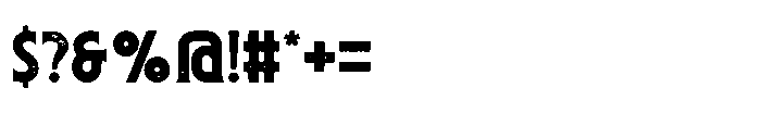 Ghostlight Aged Font OTHER CHARS