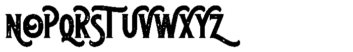 Ghostlight Aged Font UPPERCASE