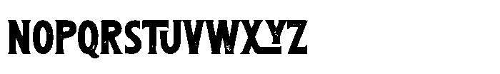 Ghostlight Aged Font LOWERCASE