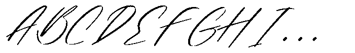 Ghostoy Charless Italic Font UPPERCASE