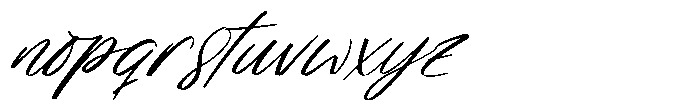 Ghostoy Charless Italic Font LOWERCASE
