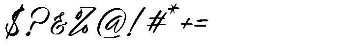 Ghostoy Charless Regular Font OTHER CHARS
