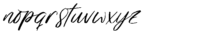 Ghostoy Charless Regular Font LOWERCASE