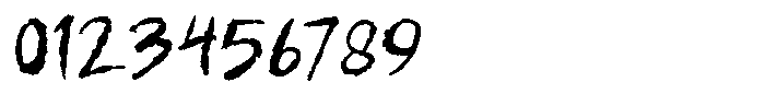 Ghoul Creepy Font OTHER CHARS