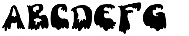 Ghouligoo Solid Font LOWERCASE