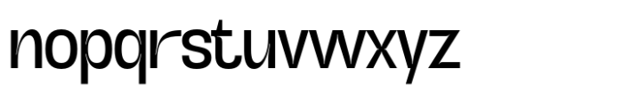 Ghyrome Medium Font LOWERCASE