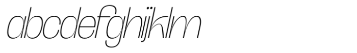 Ghyrome Thin Italic FONT