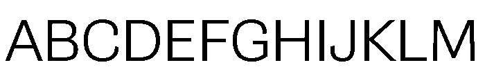 Gimlet Sans Variable Light Font UPPERCASE