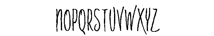 Giramisu Variable Bold Font UPPERCASE