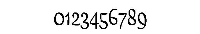 Giramisu Variable Regular Font OTHER CHARS
