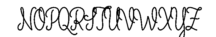 Giramisu Variable Semibold Font UPPERCASE